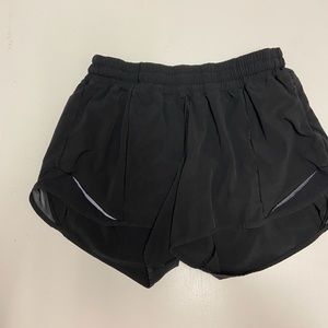 Black Lululemon Shorts SIZE 8